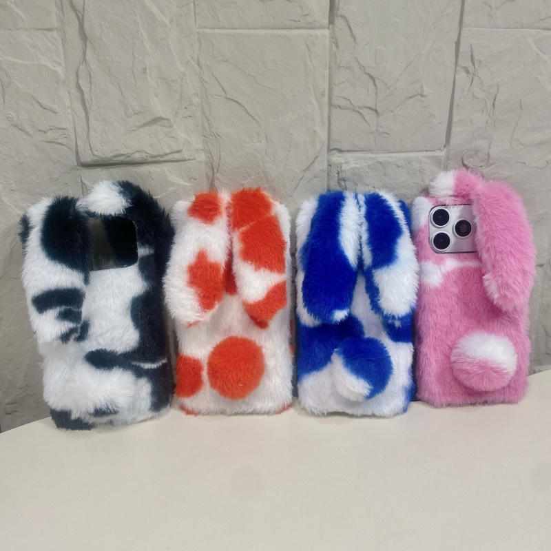 Phone Cases Iphone 17 - Cute Rabbit Design Fluffy Phone Cases
