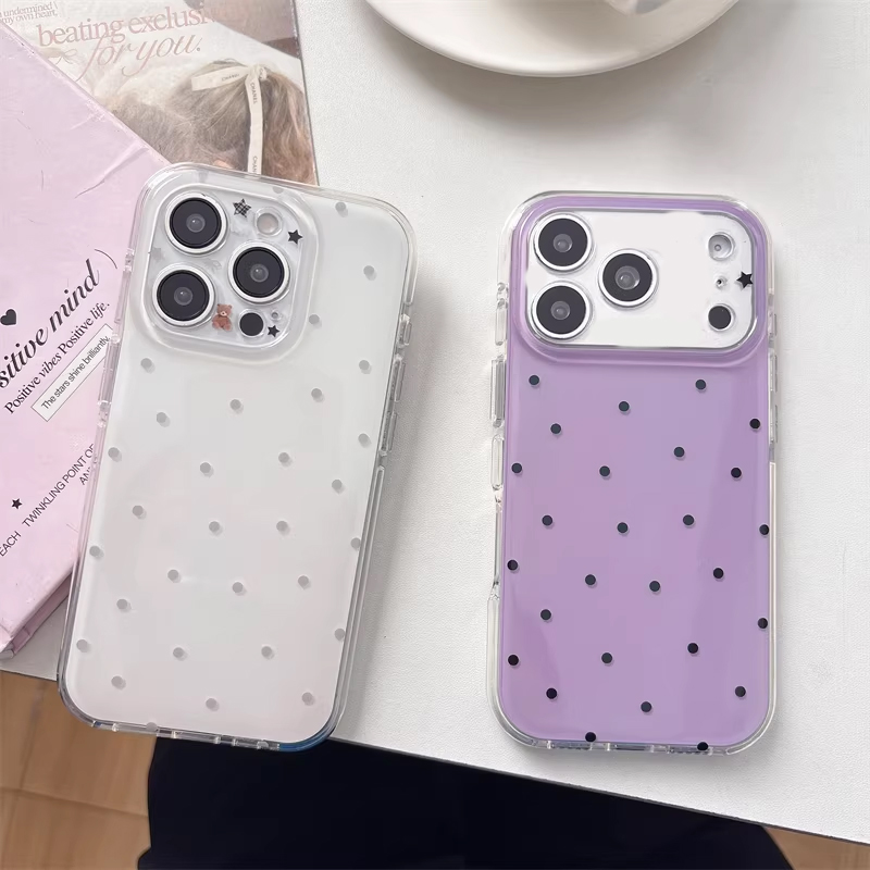 Korean Ins Girl Simple Purple  - Phone Cases Cool Girl 评论和价格