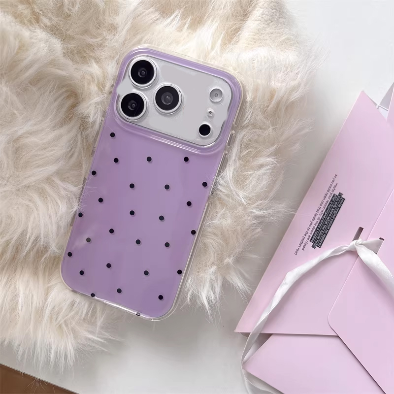 Korean Ins Girl Simple Purple  - Phone Cases Cool Girl 评论和价格
