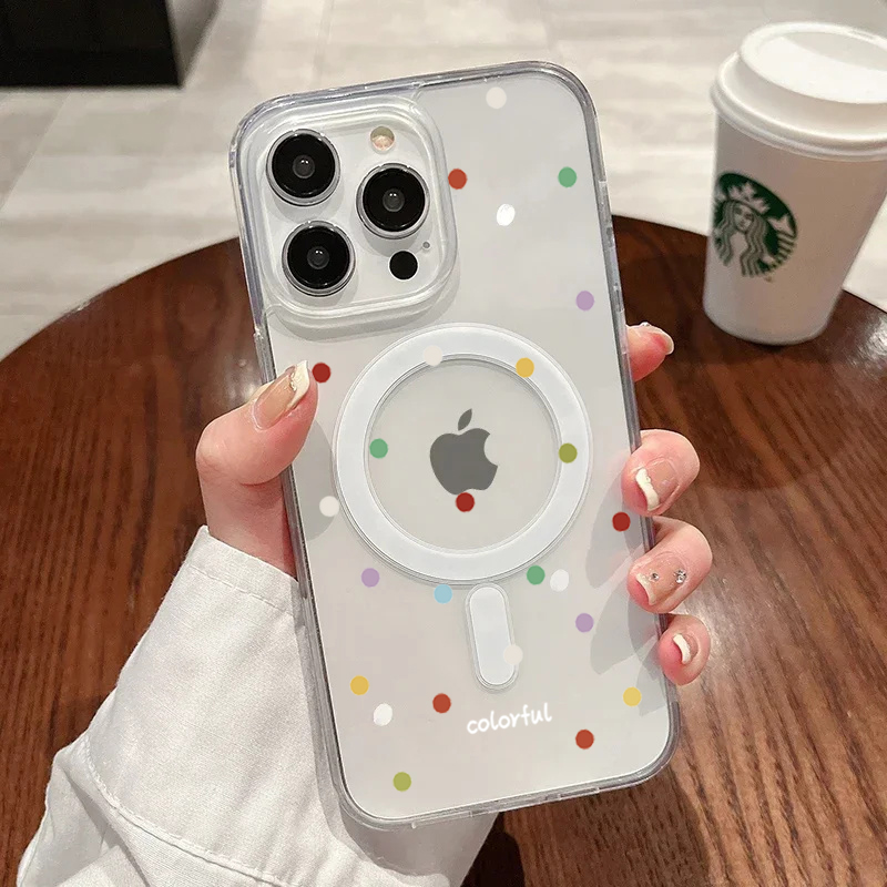 INS Korean Creative Colored Wa - Phone Cases With Magsafe 评论和价格