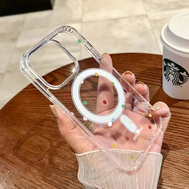 INS Korean Creative Colored Wa - Phone Cases With Magsafe 评论和价格