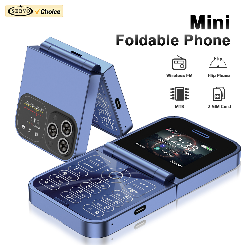 SERVO F15 Mini GSM Flip Mobile - Phone Cases Verizon 评论和价格