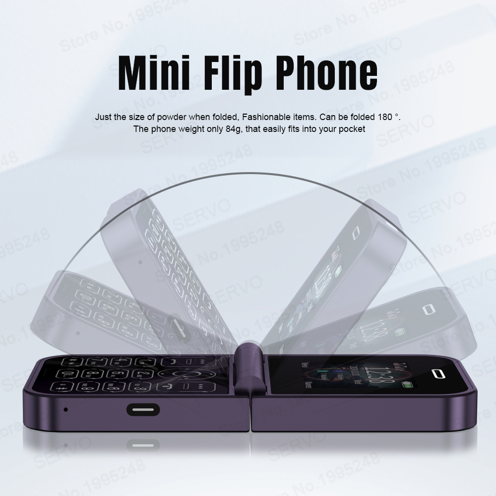 SERVO F15 Mini GSM Flip Mobile - Phone Cases Verizon 评论和价格