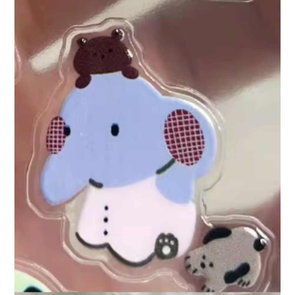 INS abstract kawaii Cat Elepha - Phone Cases Rubber 评论和价格