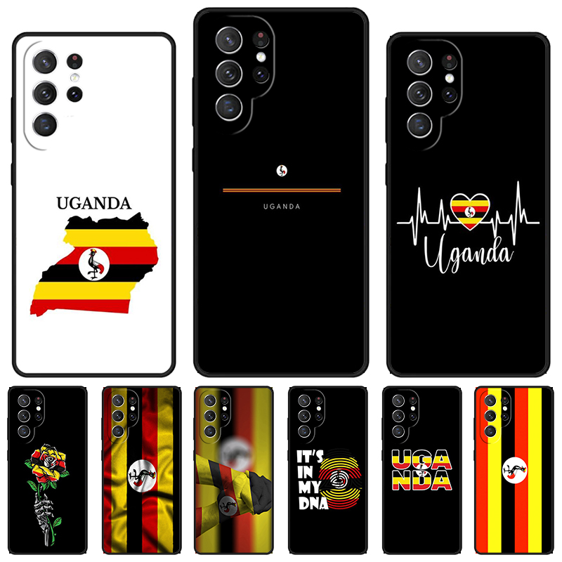 Uganda Flag phone case For Sam - Phone Cases Uganda 评论和价格