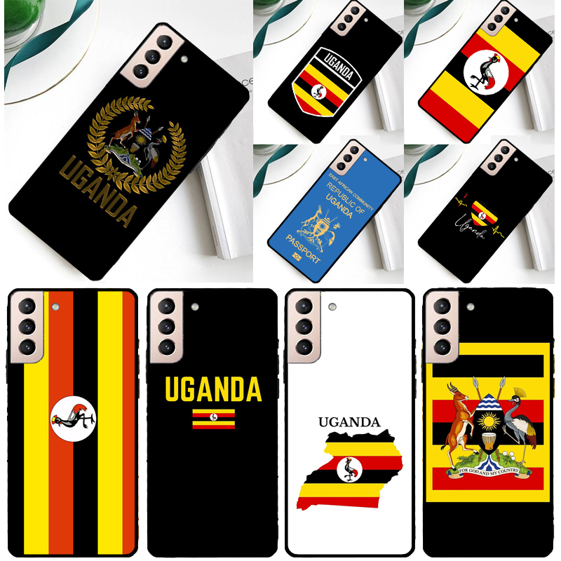 Uganda Flag Phone Case For Sam - Phone Cases Uganda 评论和价格