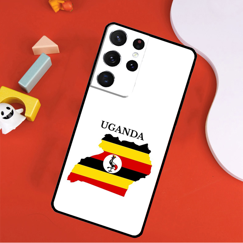 Uganda Flag Phone Case For Sam - Phone Cases Uganda 评论和价格