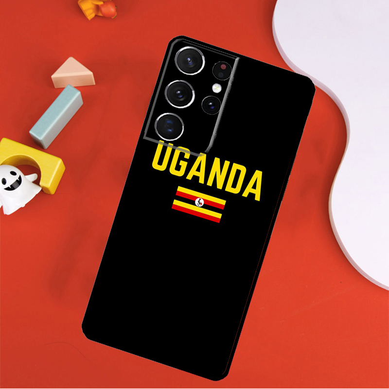 Uganda Flag Phone Case For Sam - Phone Cases Uganda 评论和价格