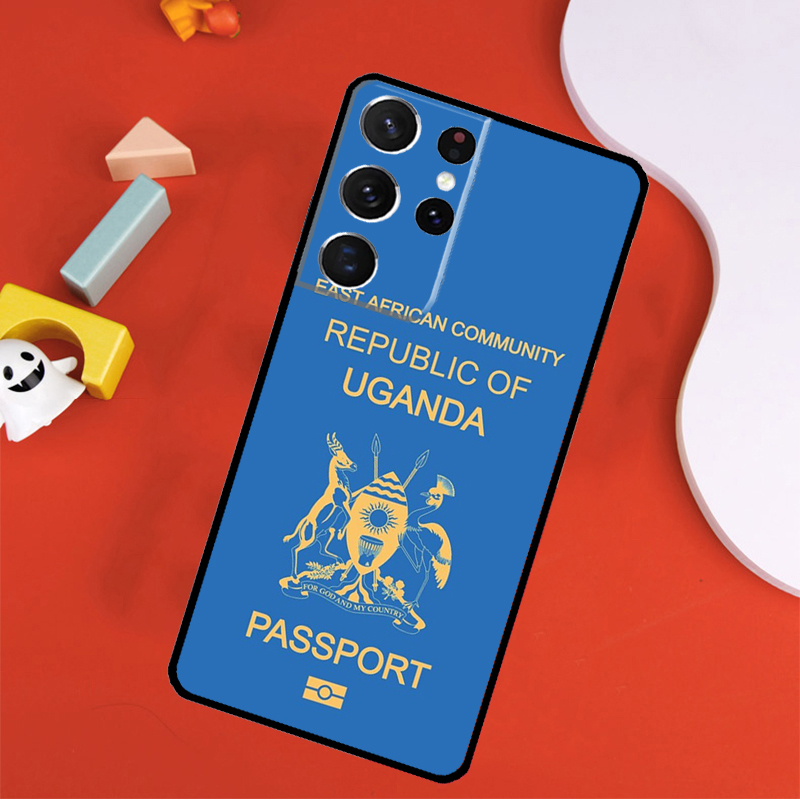Uganda Flag Phone Case For Sam - Phone Cases Uganda 评论和价格
