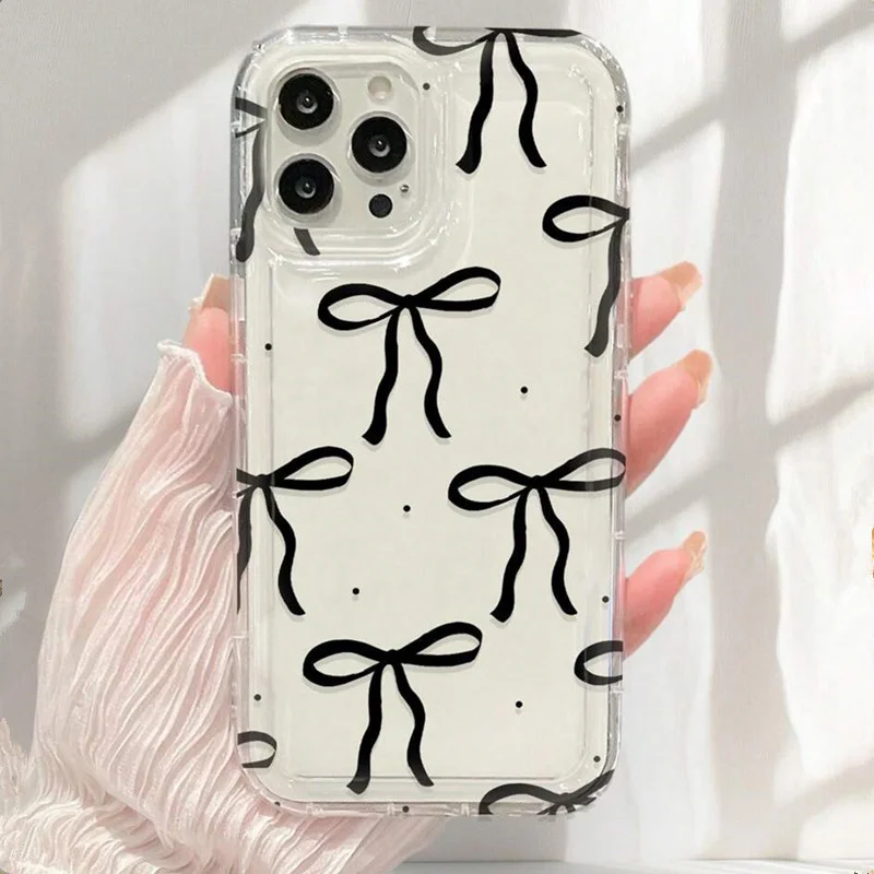 Cute Pink Heart Bow Phone Case - Phone Cases Dior 评论和价格