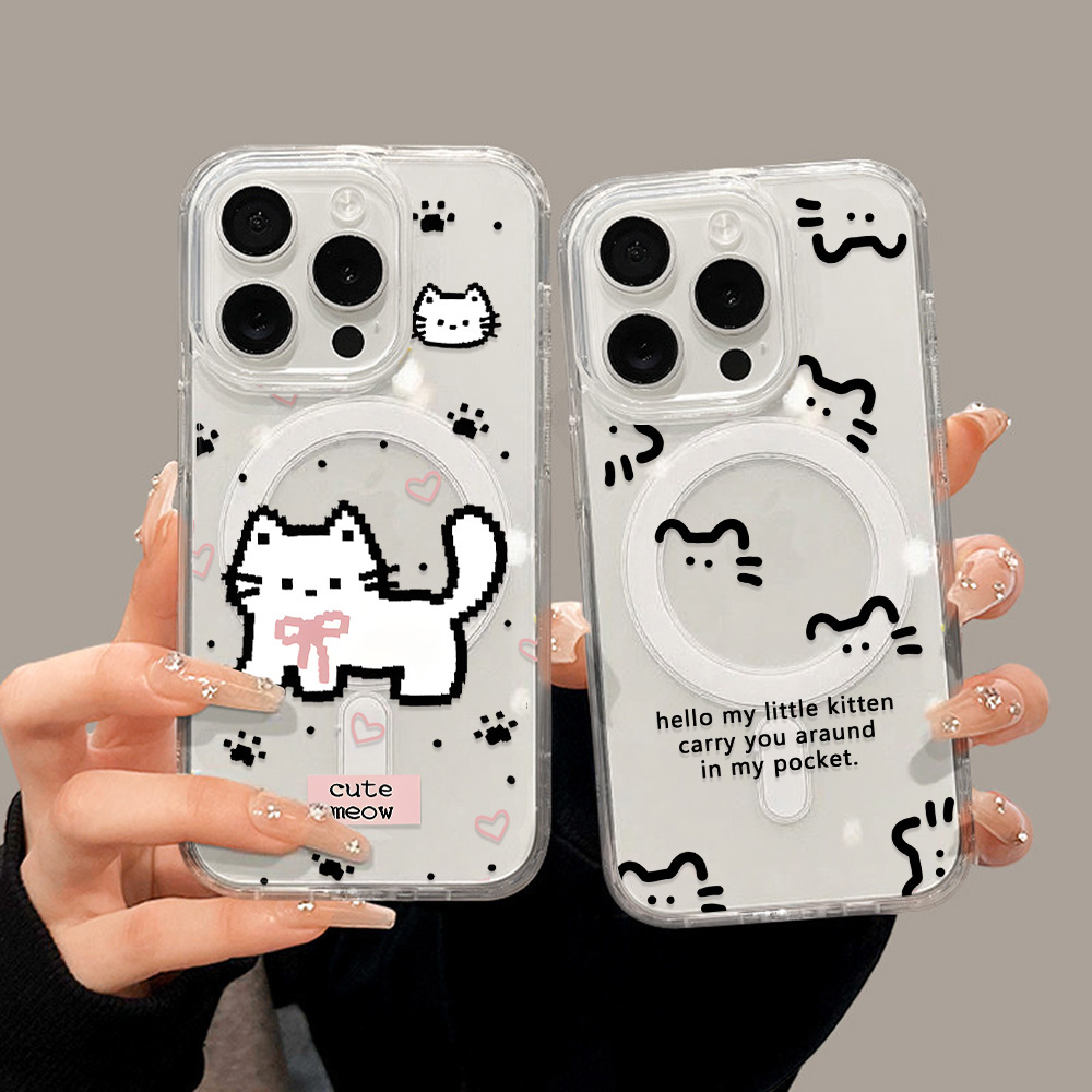 Cute Cartoon Animals Phone Cas - Phone Cases With Magsafe 评论和价格