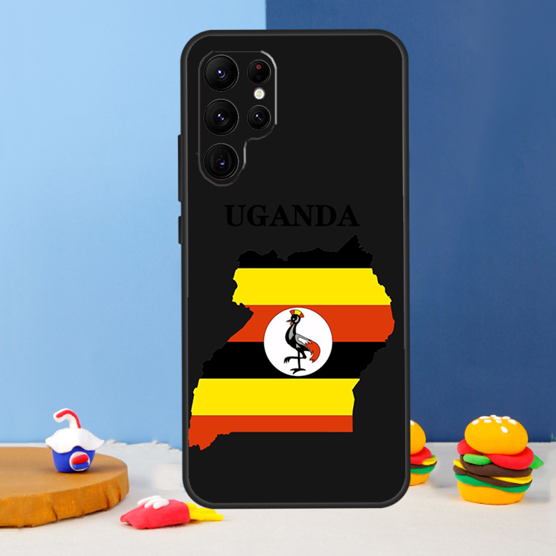 Uganda Flag Coat Of Arms Phone - Phone Cases Uganda 评论和价格