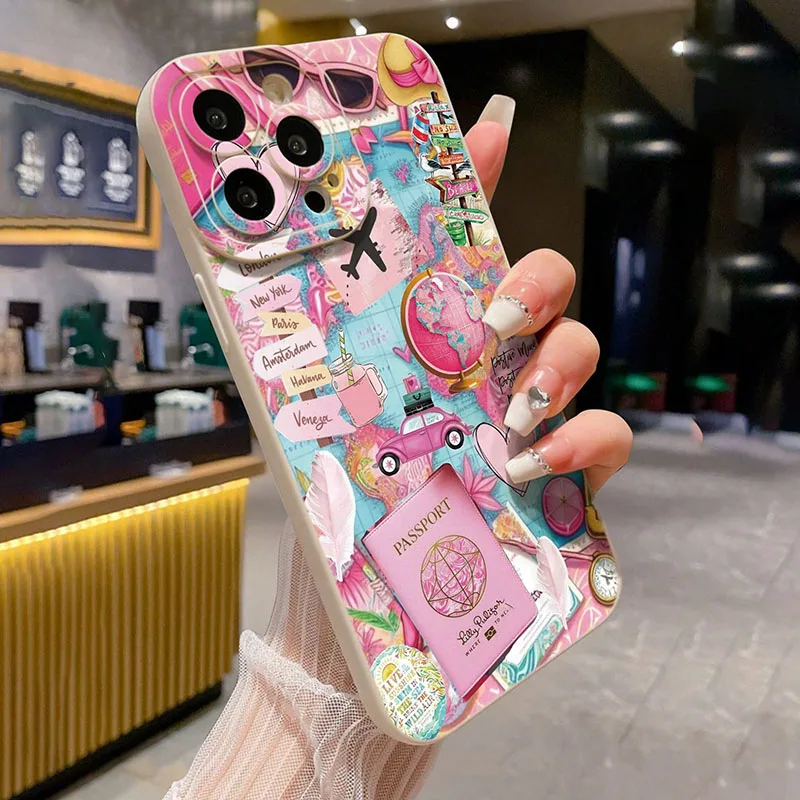 Travel Plane Printed Matte Ant - Apple Iphone 15 评论和价格