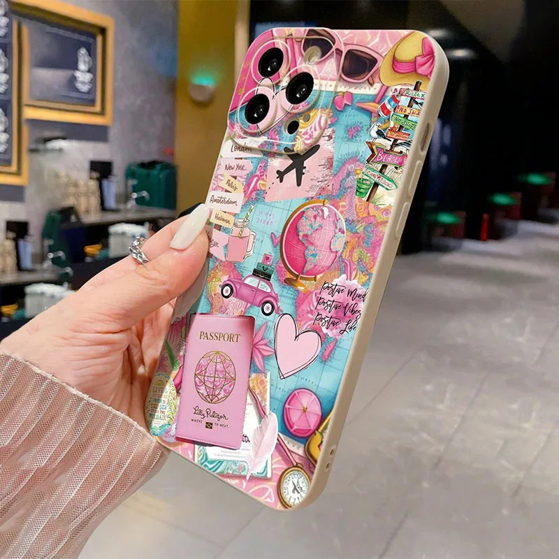 Travel Plane Printed Matte Ant - Apple Iphone 15 评论和价格