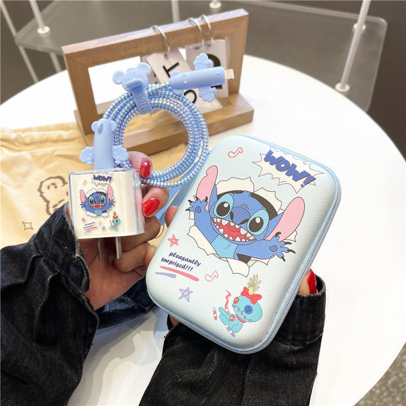 Cartoon Cable Protector for iP - Phone Cases Rubber 评论和价格