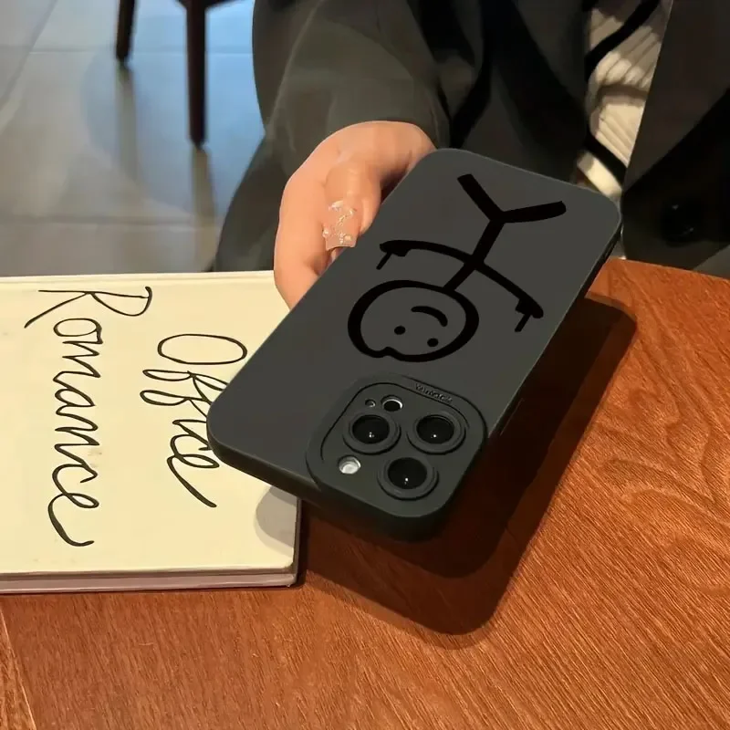 Cute Cartoon Matchman Matte Si - Phone Cases Rugged 评论和价格