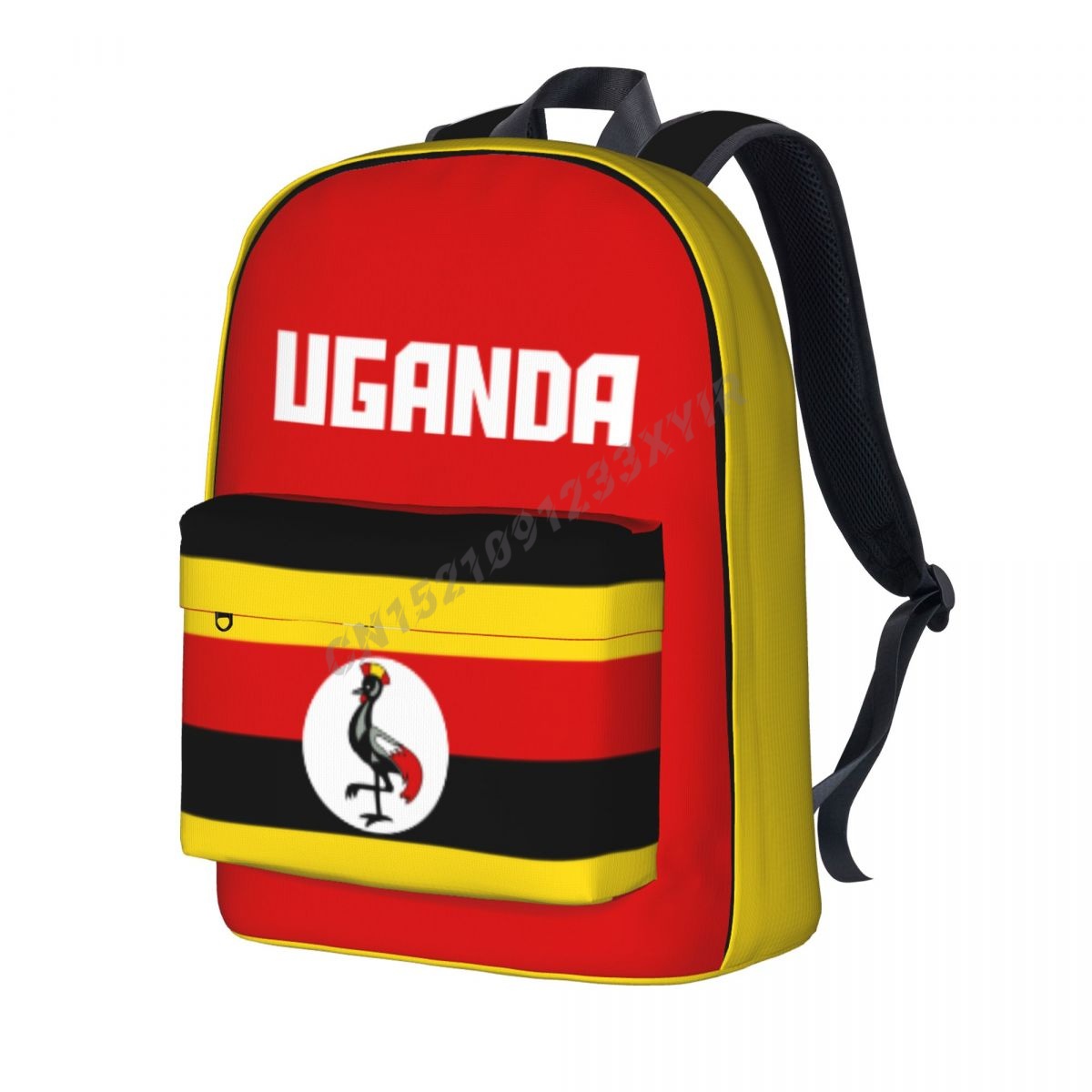 Unisex Backpack Uganda Flag Ug - Phone Cases Uganda 评论和价格