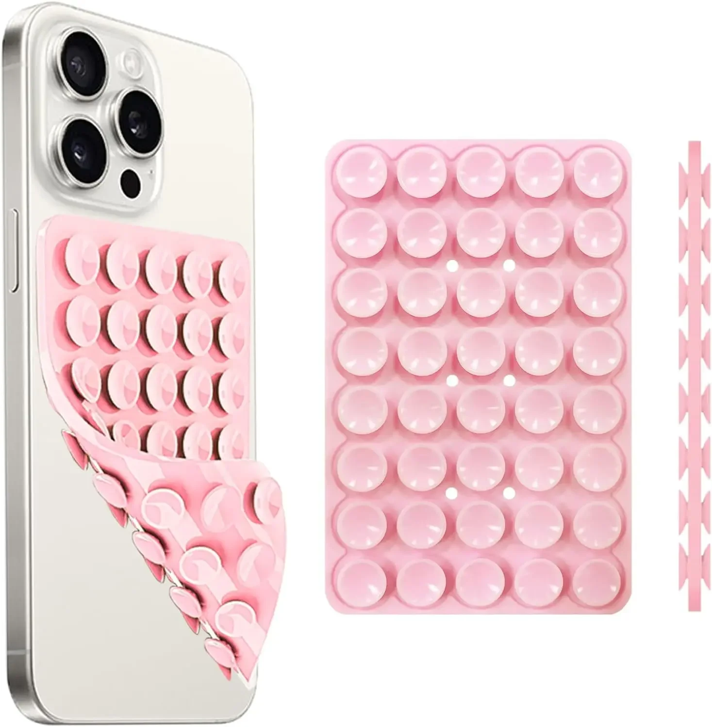 Double-Sided Suction Cup Phone - Phone Cases Rubber 评论和价格