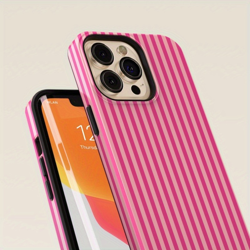 Striped Pink on Pink Tough Pho - Buy Phone Cases 评论和价格