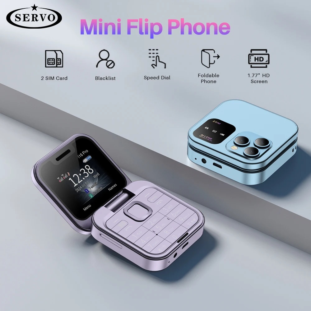 SERVO I16 Pro MIni Fold Mobile - Phone Cases Verizon 评论和价格