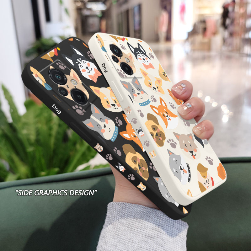 Round Dogs Phone Case For Xiao - Phone Cases Rubber 评论和价格