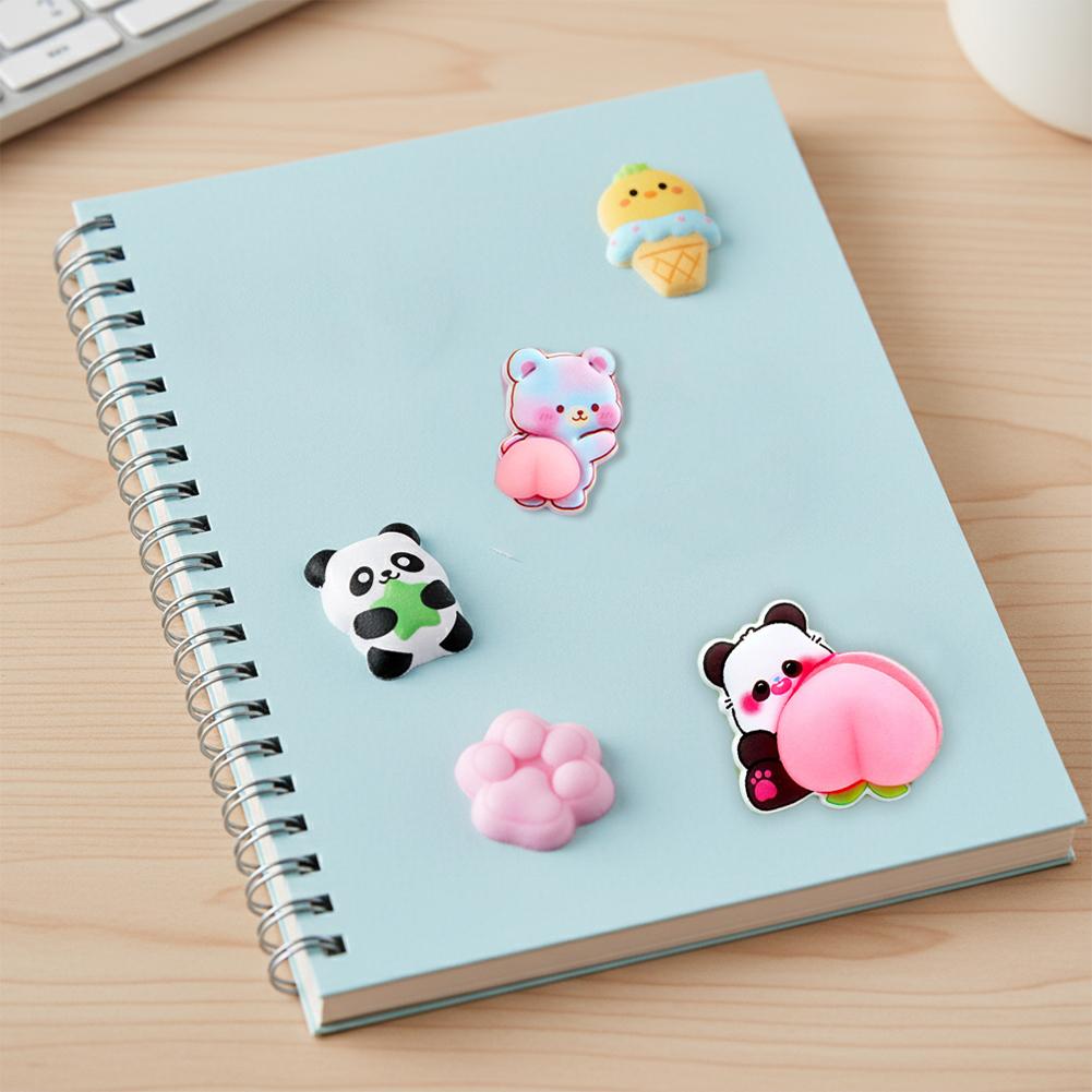 Cute 3D Panda Cartoon Stress R - Phone Cases Rubber 评论和价格
