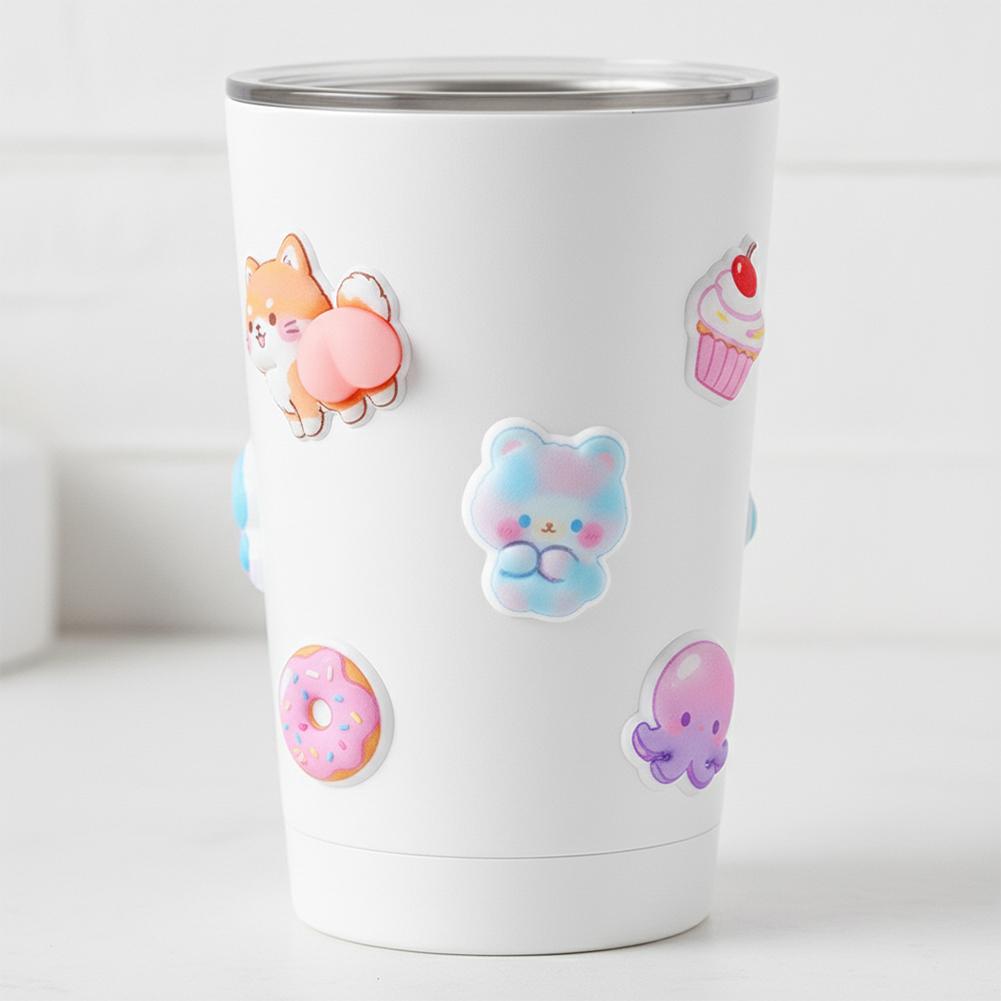 Cute 3D Panda Cartoon Stress R - Phone Cases Rubber 评论和价格