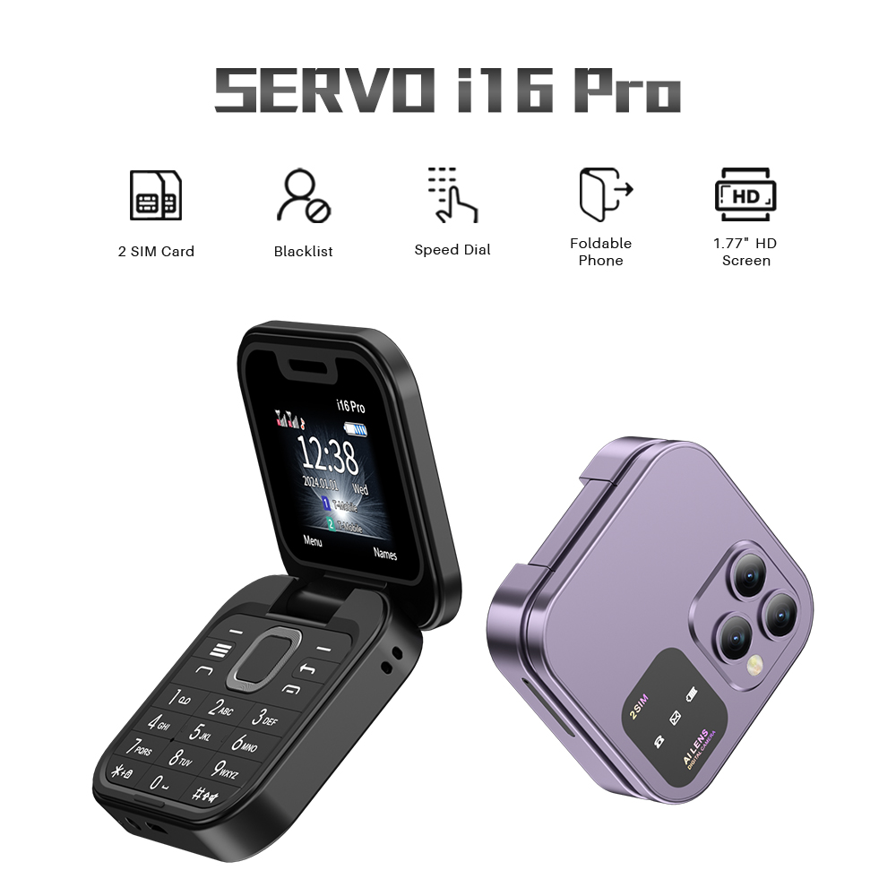 SERVO 2025 New Mini Flip Mobil - Phone Cases Verizon 评论和价格