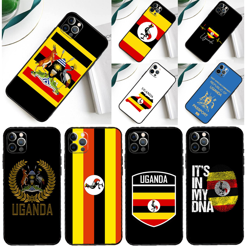 Uganda Flag Phone Case For iPh - Phone Cases Uganda 评论和价格