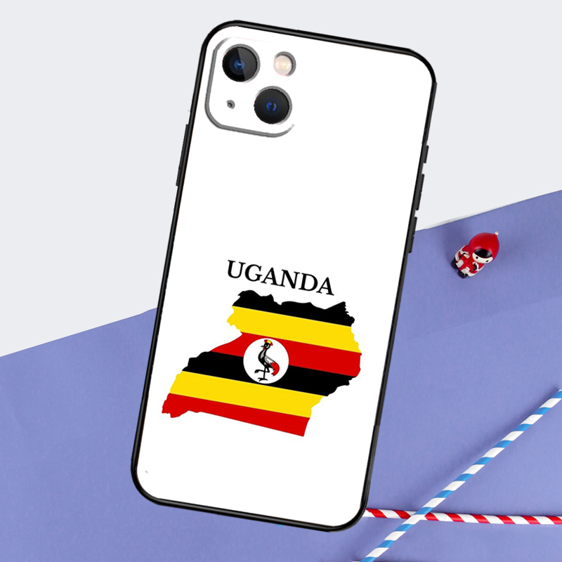 Uganda Flag Phone Case For iPh - Phone Cases Uganda 评论和价格
