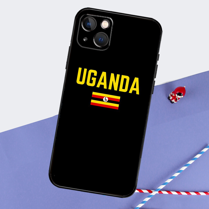 Uganda Flag Phone Case For iPh - Phone Cases Uganda 评论和价格