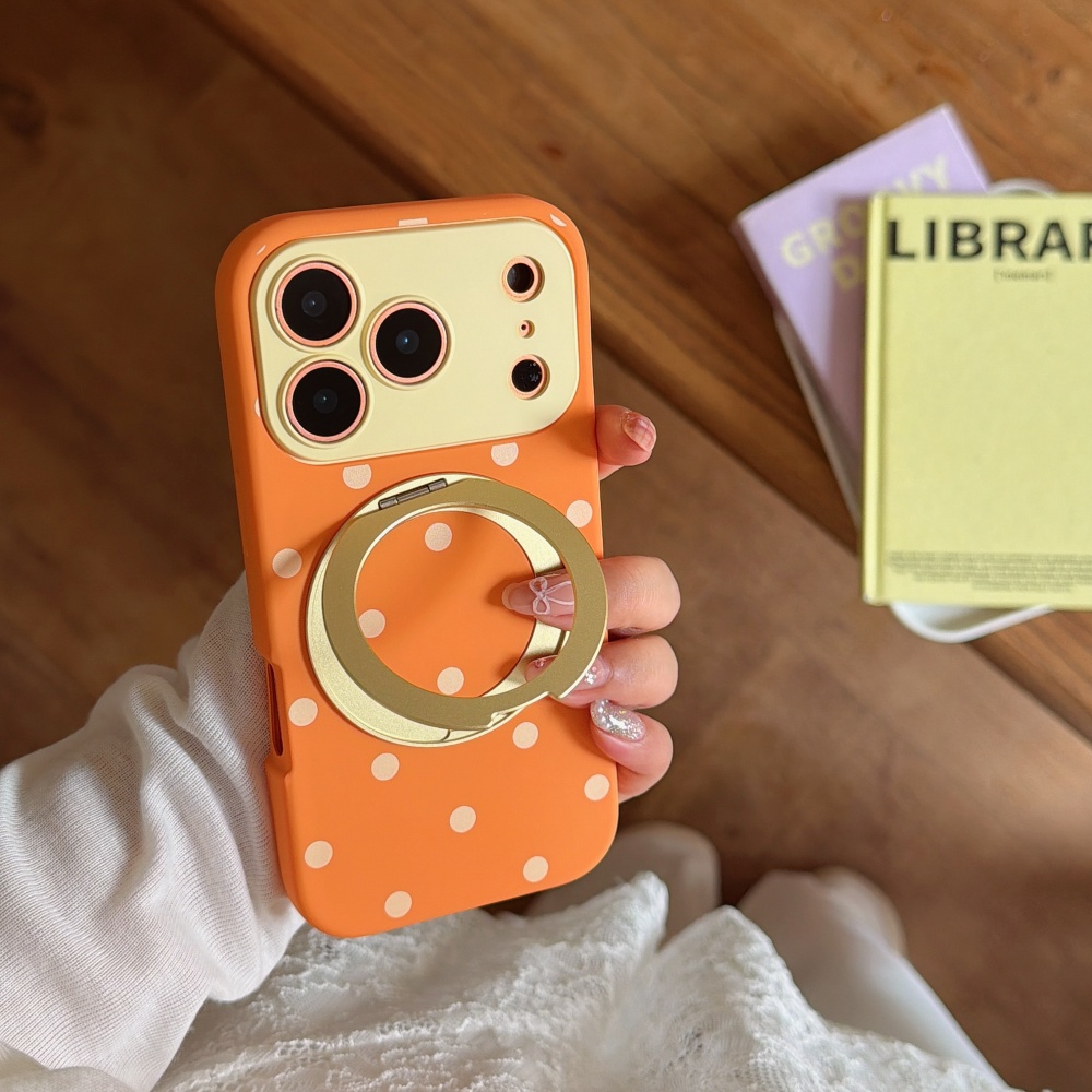 INS Polka Dot Magnetic 360° Ro - Phone Cases With Magsafe 评论和价格