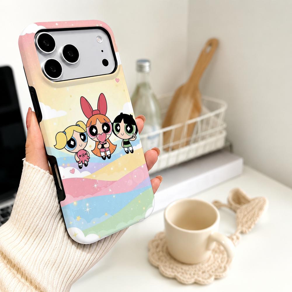 Anime P-Powerpuff Girls Phone  - Phone Cases Cool Girl 评论和价格