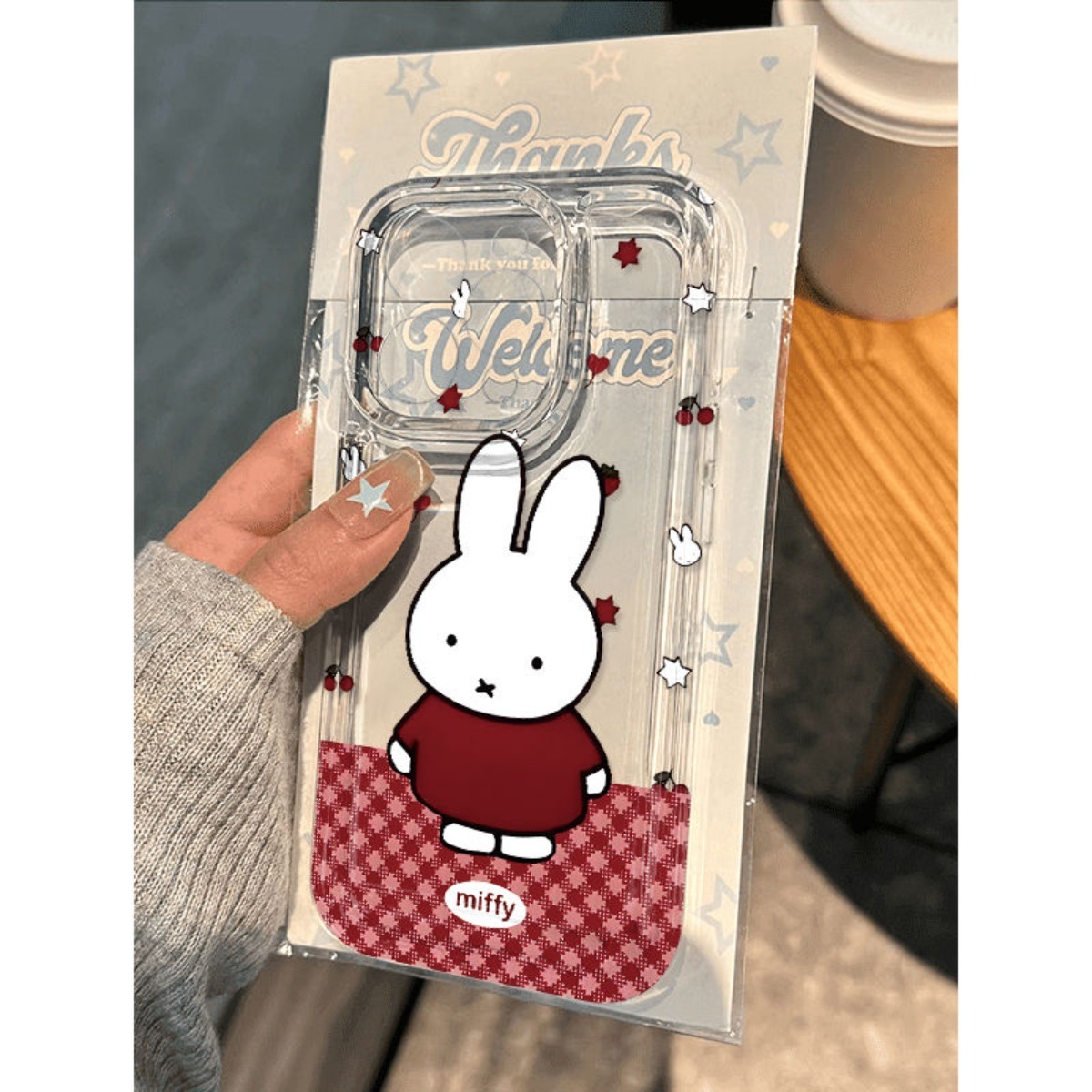 Cute Miffy Rabbit Phone Case C - Phone Cases Rubber 评论和价格