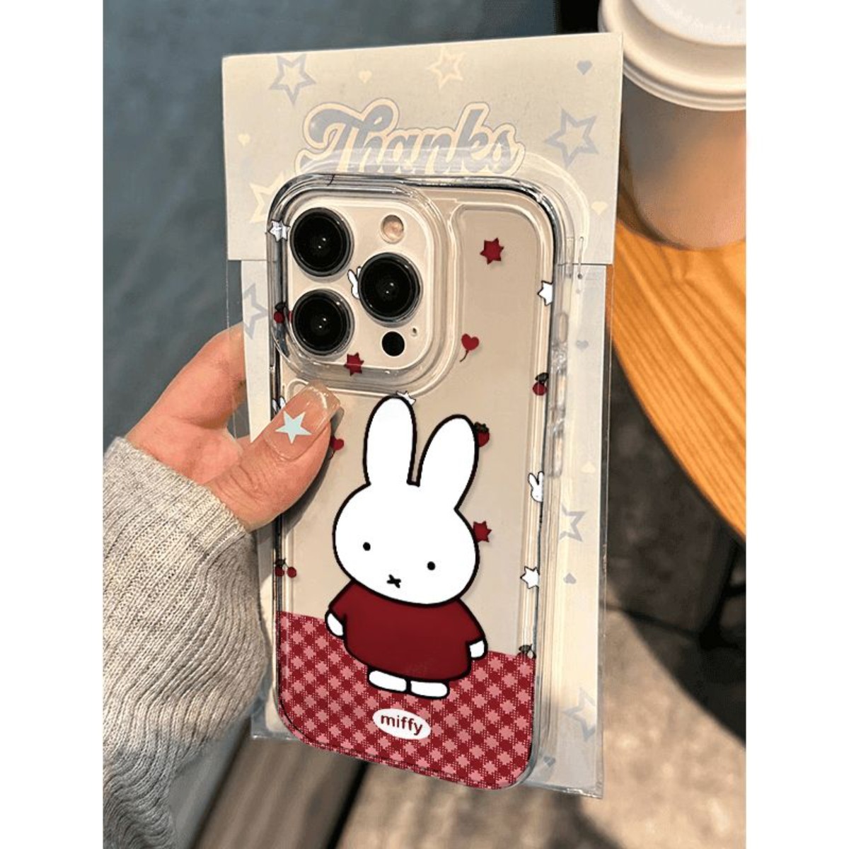 Cute Miffy Rabbit Phone Case C - Phone Cases Rubber 评论和价格