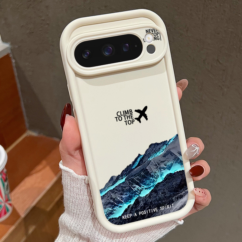 Airplane Snow Mountain Pattern - Phone Cases Pixel 10 Pro 评论和价格