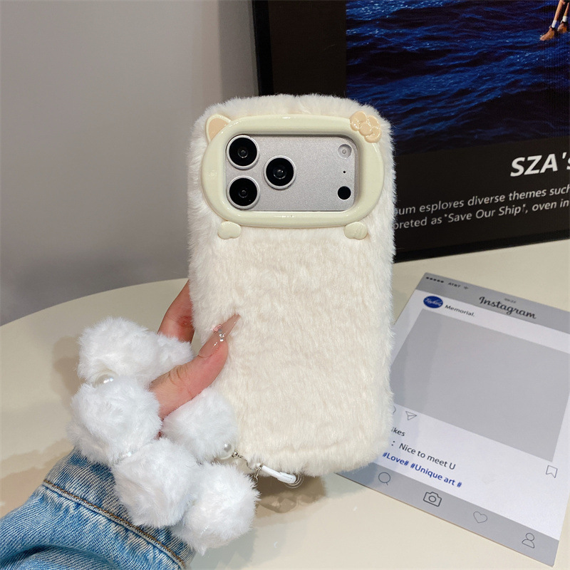 Luxury Solid Colors Furry Plus - Phone Cases Iphone 17 评论和价格