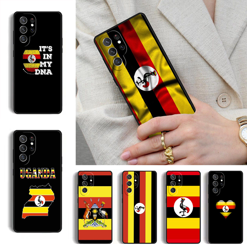 Uganda Flag Coat Of Arms Phone - Phone Cases Uganda 评论和价格