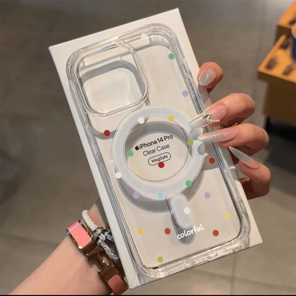 INS Korean Creative Colored Wa - Phone Cases With Magsafe 评论和价格