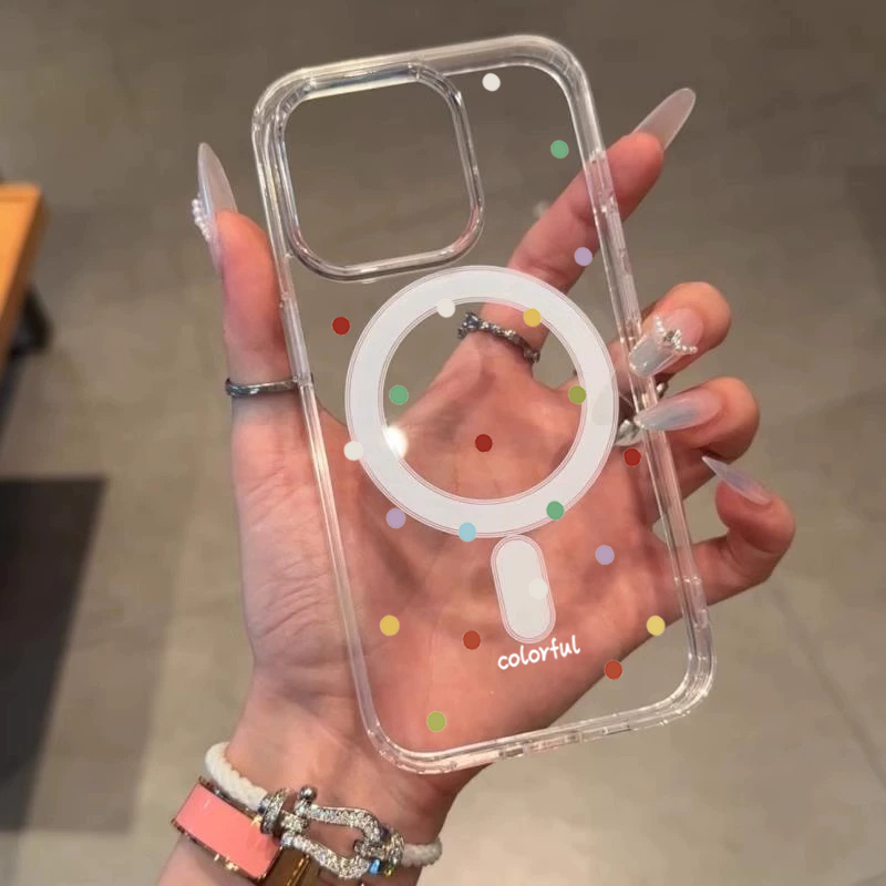 INS Korean Creative Colored Wa - Phone Cases With Magsafe 评论和价格