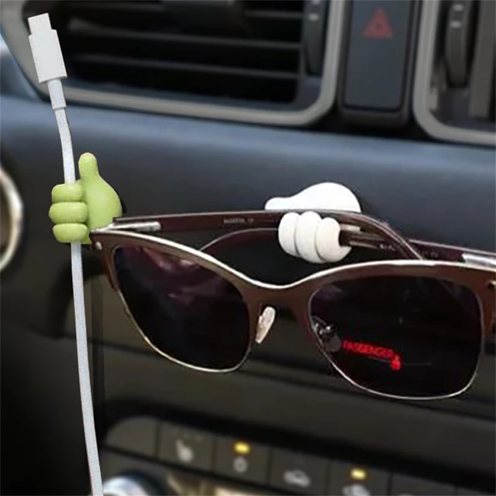 2pcs Hand-shaped Rubber Holder - Phone Cases Rubber 评论和价格