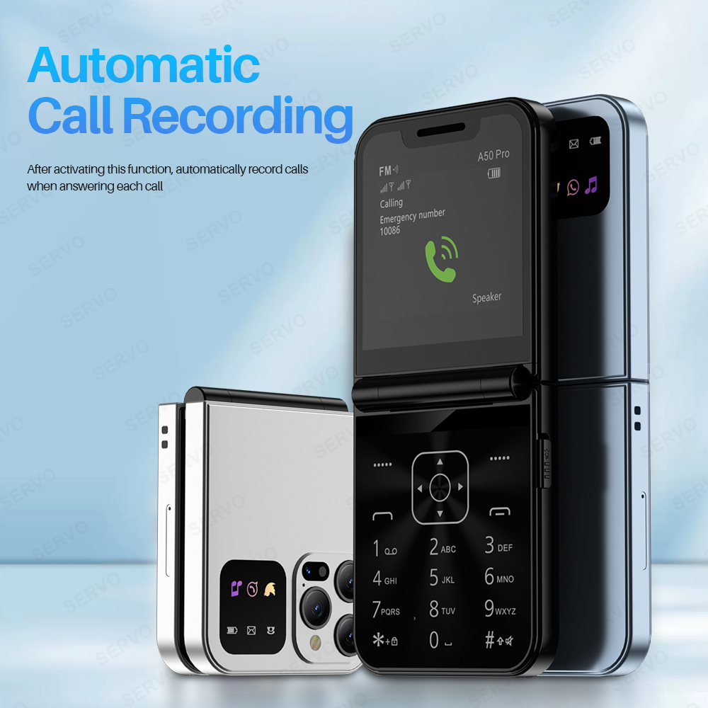 SERVO A50 Pro Flip Phone Dual  - Phone Cases Verizon 评论和价格