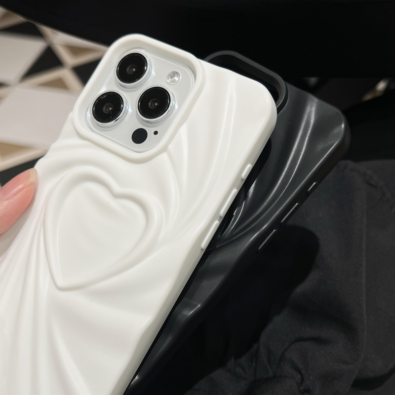 Fashion Fold Wrinkle 3D Love H - Phone Cases Dior 评论和价格