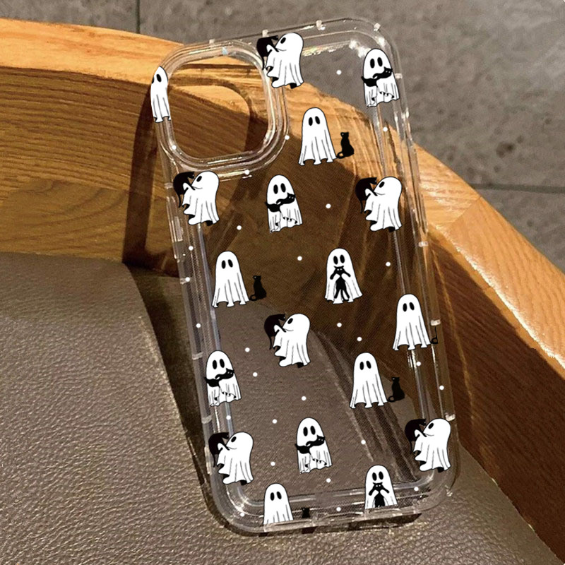Western Halloween Cowboy Ghost - Phone Cases Clear 评论和价格