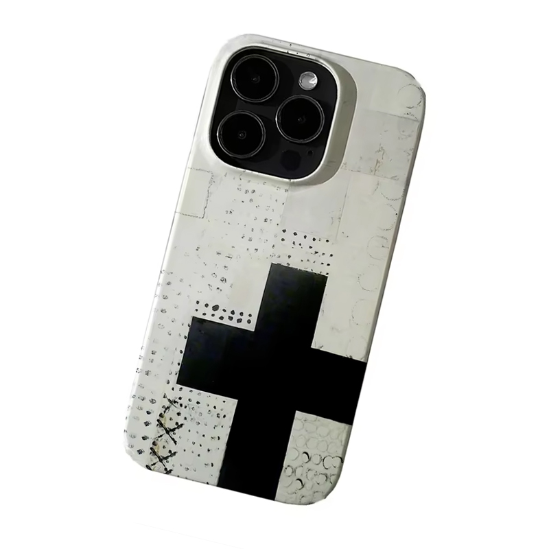 Hot Sale Ins Retro Red Cross A - Buy Phone Cases 评论和价格