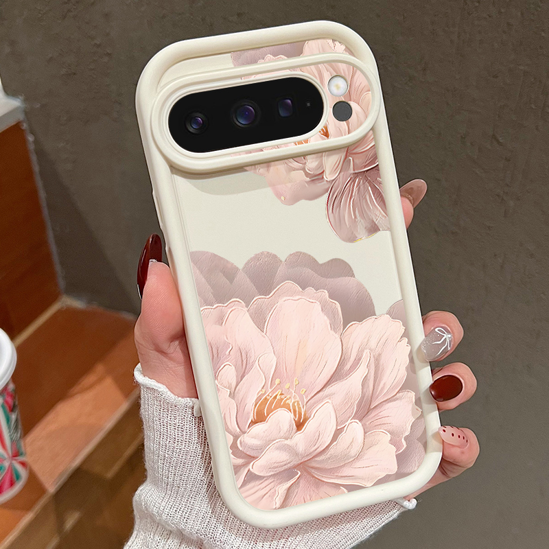 Pink Flowers Patterned Soft TP - Phone Cases Pixel 10 Pro 评论和价格