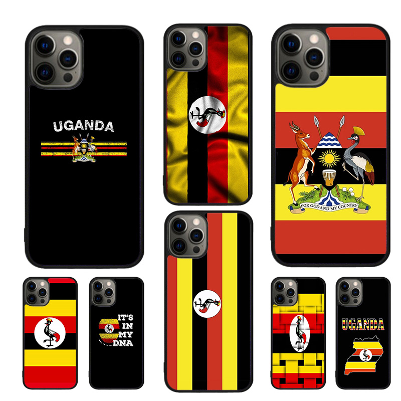 Uganda Flag Coat Of Arms Phone - Phone Cases Uganda 评论和价格
