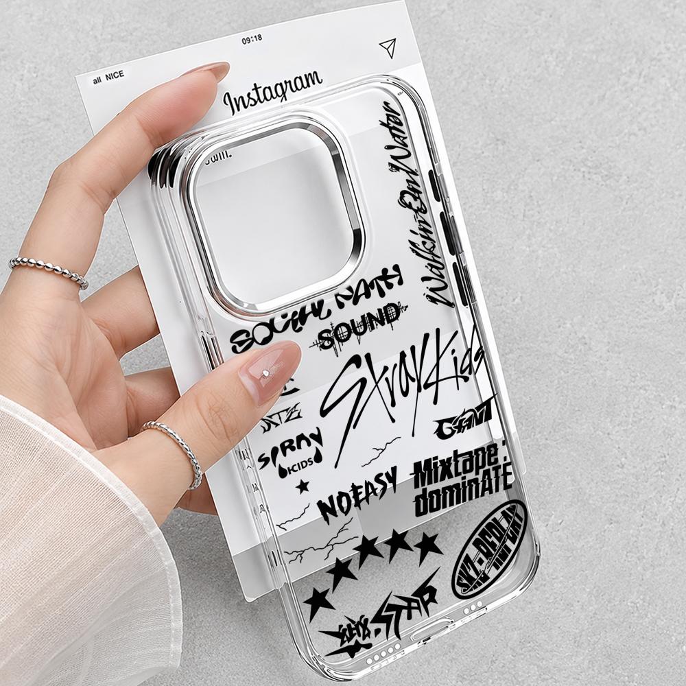 Kpop S-Stray K-Kids Phone Case - Phone Cases Clear 评论和价格