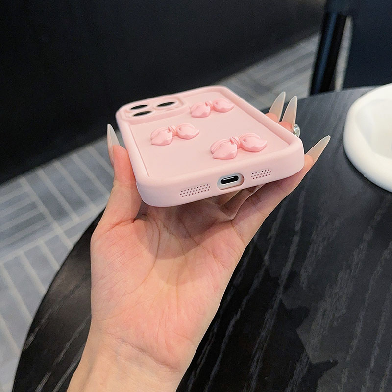 Pink Bow Tie Phone Case For iP - Phone Cases Rugged 评论和价格