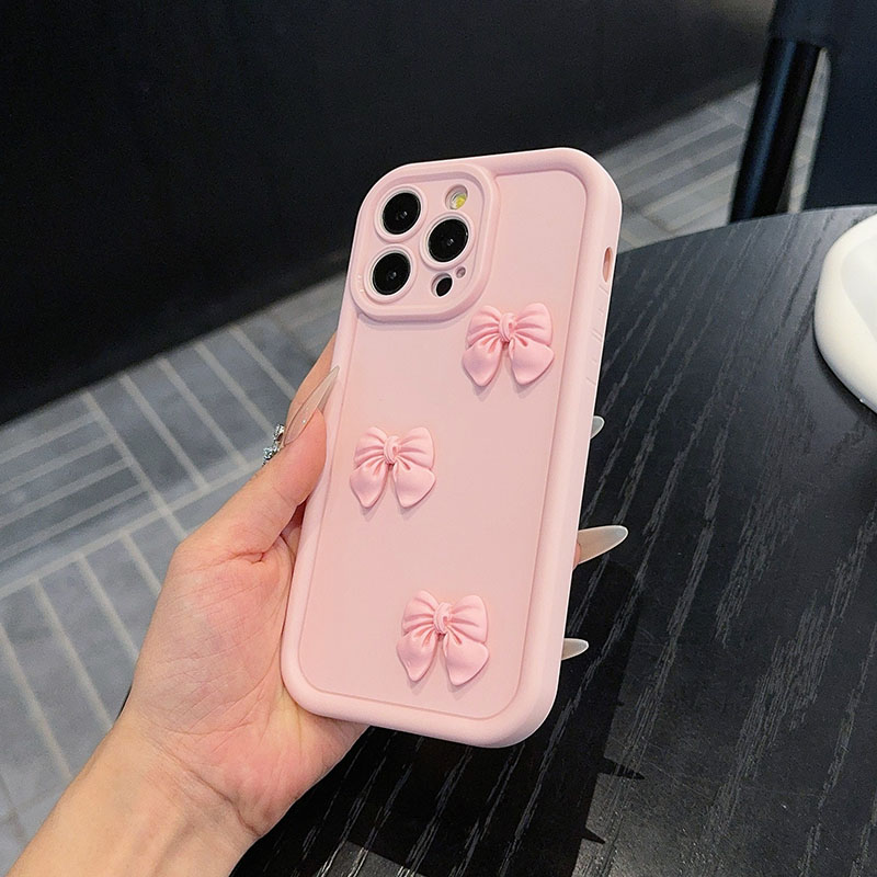 Pink Bow Tie Phone Case For iP - Phone Cases Rugged 评论和价格